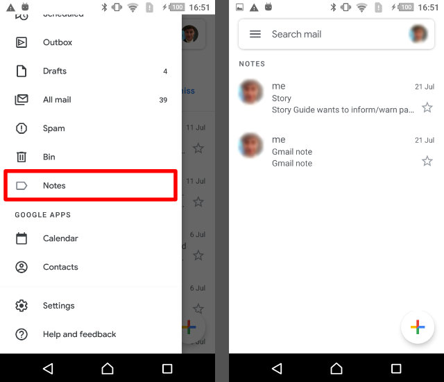 Sincronizza le note dell'iPhone con Gmail