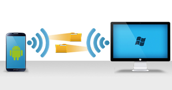 transfer files from phone to pc wireless without internet