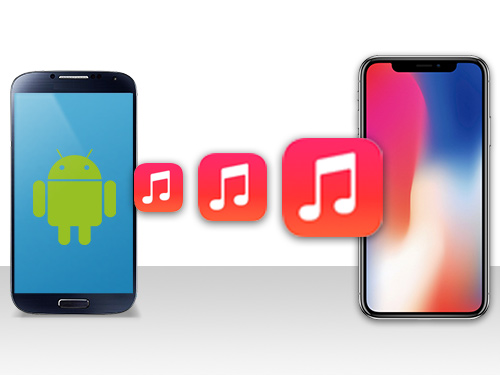 move music from android to iphone