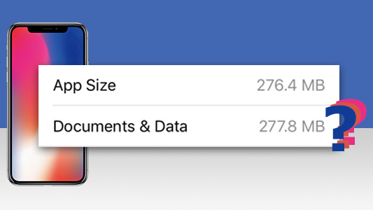 What is Documents and Data on iPhone?
