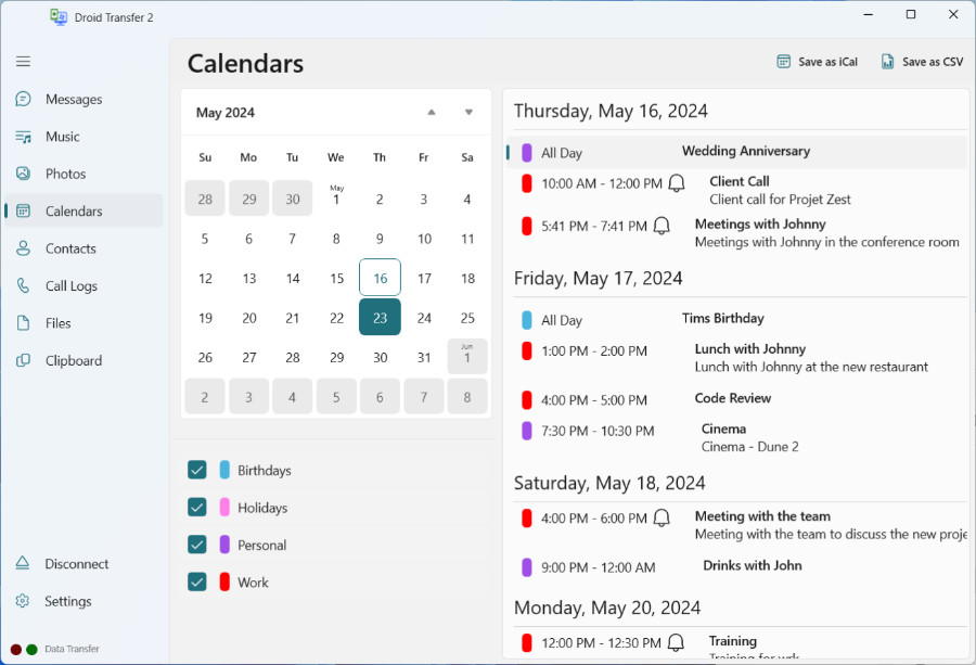 Export Google Calendar to Outlook or iCal