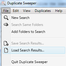 duplicate sweeper from wide angle software