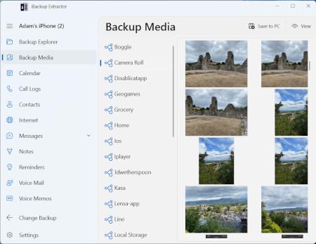 ibackup extractor for windows 7