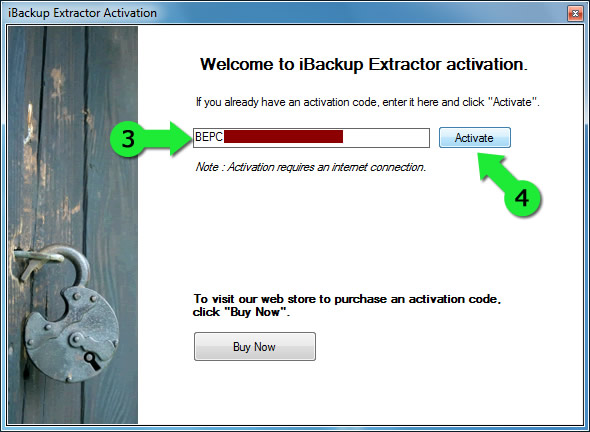 ibackup extractor product key