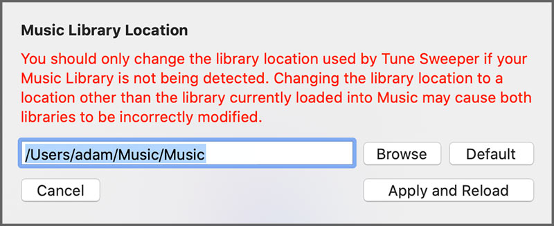 change library location for photos on mac